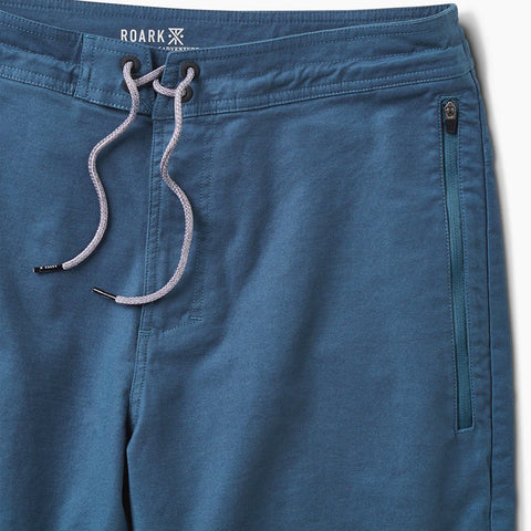 Roark Layover Stretch Travel Short - Indigo