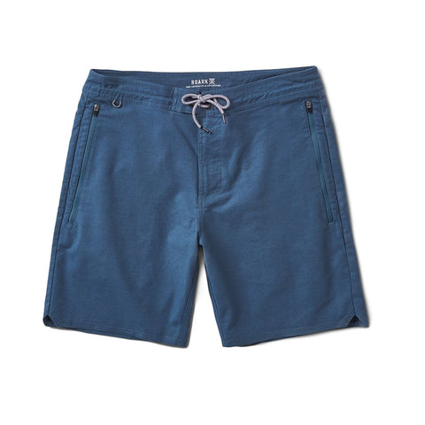 Roark Layover Stretch Travel Short - Indigo