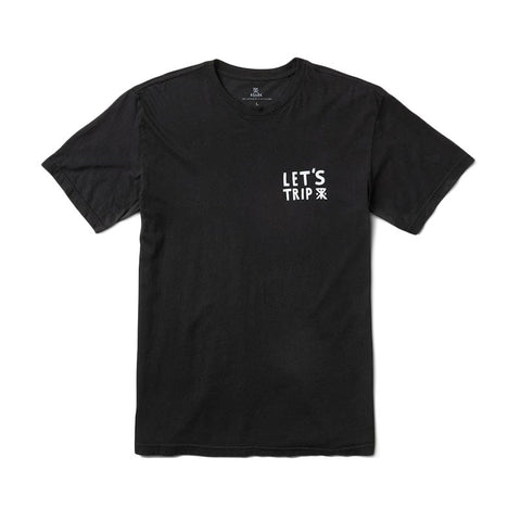 Roark Revival Let's Trip Tee - Black