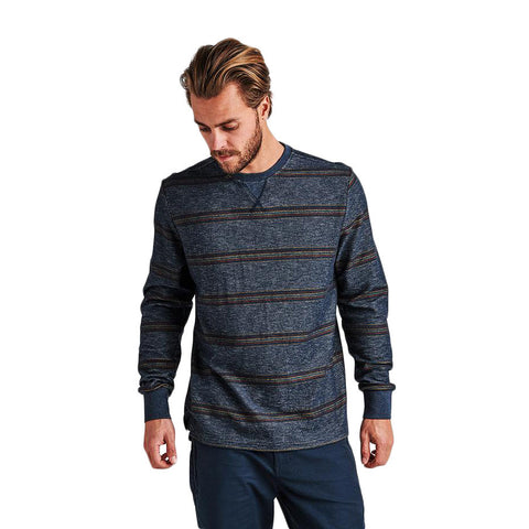 Roark Malam Crew Pullover - Navy