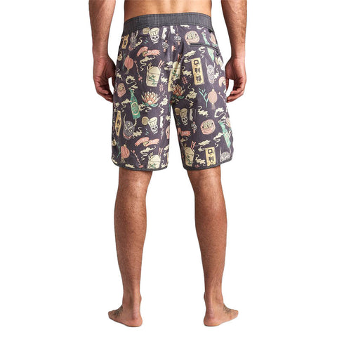 Roark Revival Noodle House Boardshorts - Black