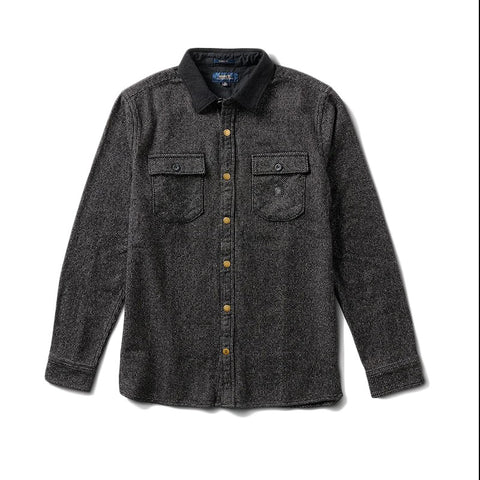 Roark Revival Nordsman Cotton Flannel - Charcoal