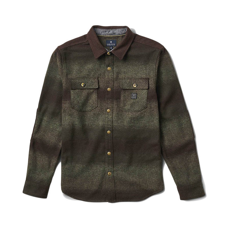 Roark Crossroads Organic Cotton Flannel Dark Forest