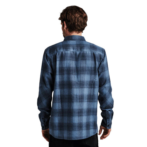 Roark Revival Nordsman Light Long Sleeve Flannel - Dark Sky