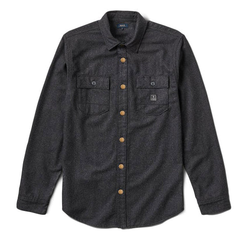 Roark Revival Nordsman Lightweight Flannel - Charcoal