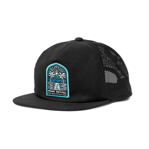 Roark Palm Eyes Hat - Black