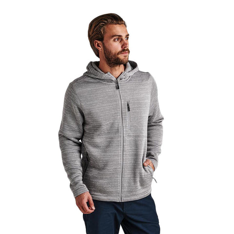 Roark Roadrunner Zip Hoodie - Heather Grey