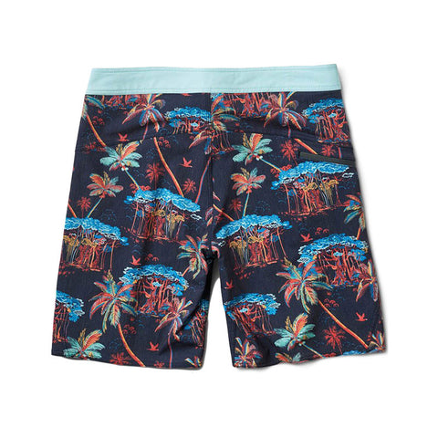 Roark Revival Savage Banyan Boardshorts - Navy - Back