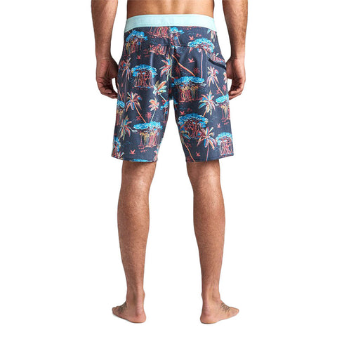 Roark Revival Savage Banyan Boardshorts - Navy - Back 2
