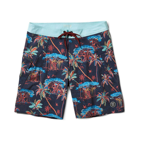 Roark Revival Savage Banyan Boardshorts - Navy