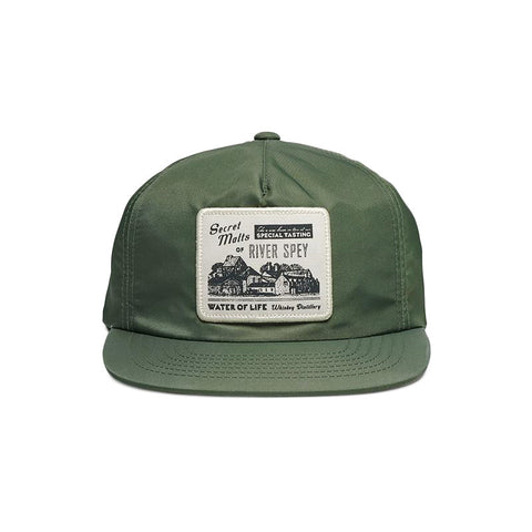 Roark Spey Distillery Strapback Hat - Army