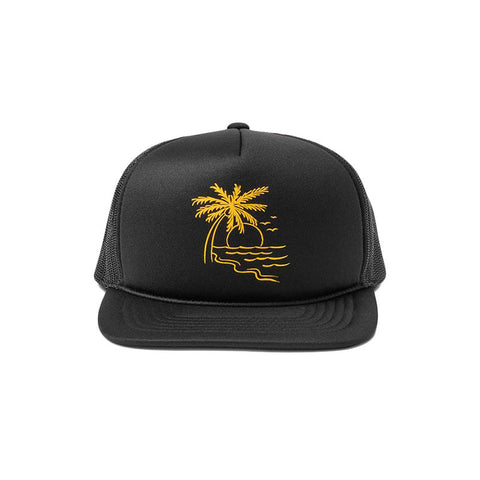 Roark Revival Star Crossed Trucker Hat - Black