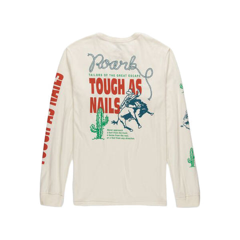 Roark Revival Tough As Nails L/S Tee - Off White