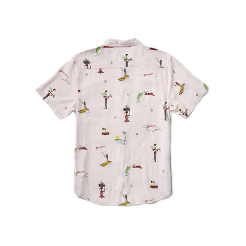 Roark Revival Tourister S/S Button Up By Jamie Thomas - Grey