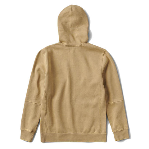 Roark Revival Well Worn Zip Fleece - Khaki