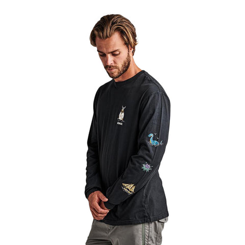Roark Scuttled Souls L/S Shirt - Black