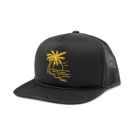 Roark Revival Star Crossed Trucker Hat - Black