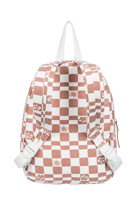 Roxy Always Core Canvas Small Backpack - Brown Combo - Back