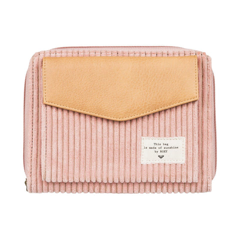 Roxy Always Vintage Zip Around Wallet - Ash Rose