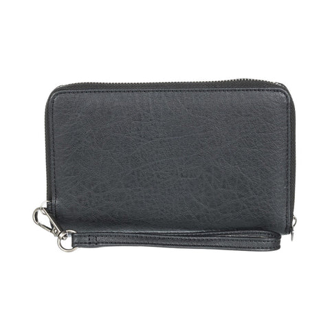 Roxy Back In Brooklyn Zip Around Wallet - Anthracite (also old)