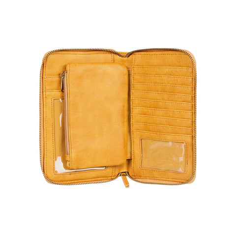 Roxy Back In Brooklyn Zip Around Wallet - Cashew