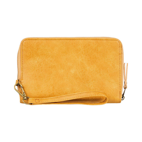 Roxy Back In Brooklyn Zip Around Wallet - Cashew