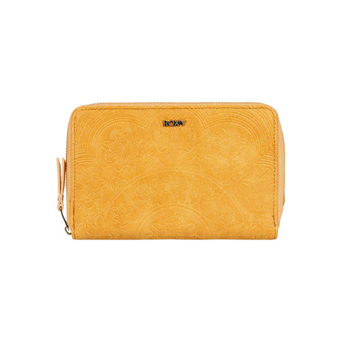 Roxy Back In Brooklyn Zip Around Wallet - Cashew