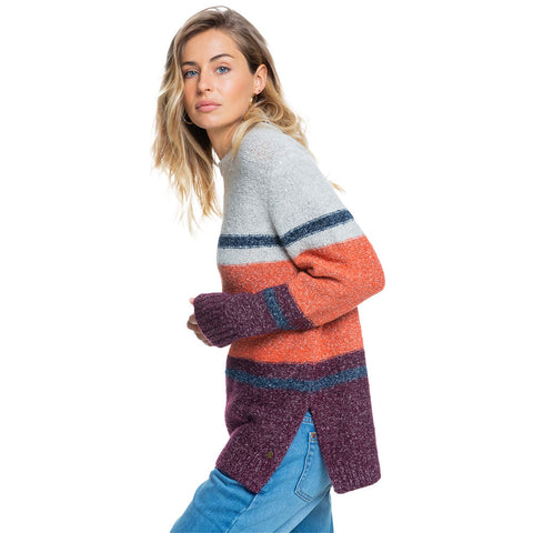 Roxy Back To Essentials Pullover Sweatshirt - Ginger Spice