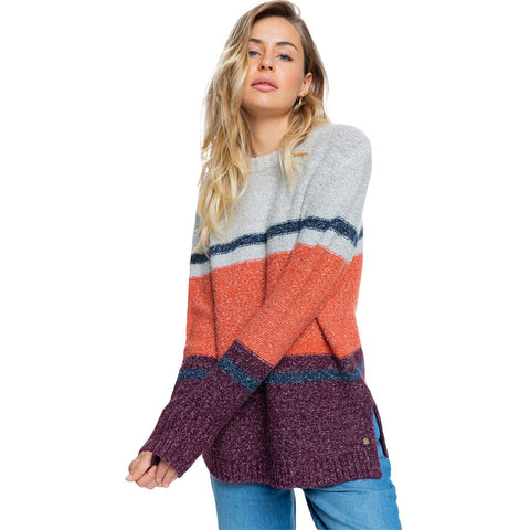 Roxy Back To Essentials Pullover Sweatshirt - Ginger Spice