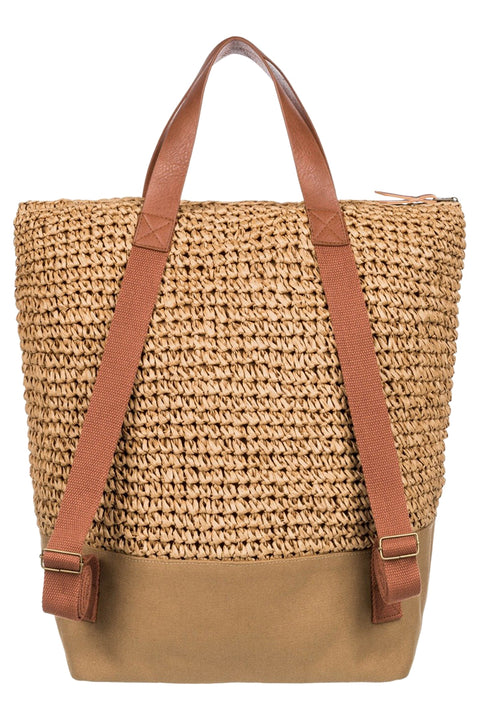 Roxy Beach Lover Bag - Natural - Back