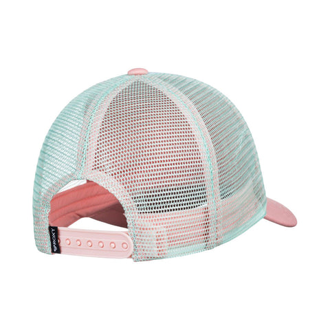Roxy Beautiful Morning Trucker Hat - Peach Amber Nautilus Tie Dye