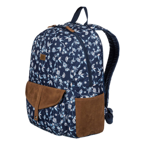 Roxy Carribean Medium Backpack - Dress Blues Beyond Way Small