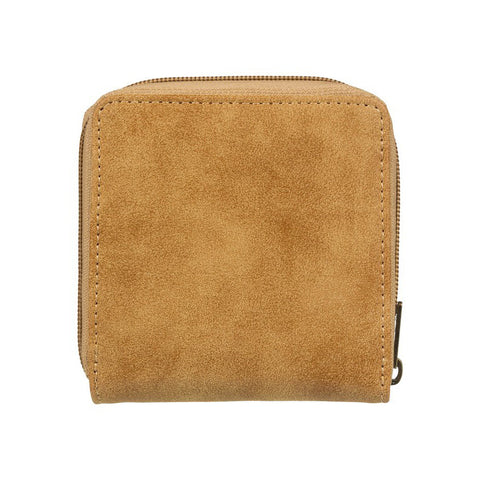 Roxy Carry A Heart Zip Around Wallet - Camel