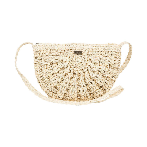 Roxy Chips and Guacamole Small Crossbody Bag - Natural