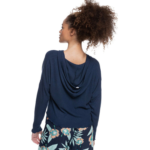 Roxy Cozy Day Hoodie - Mood Indigo