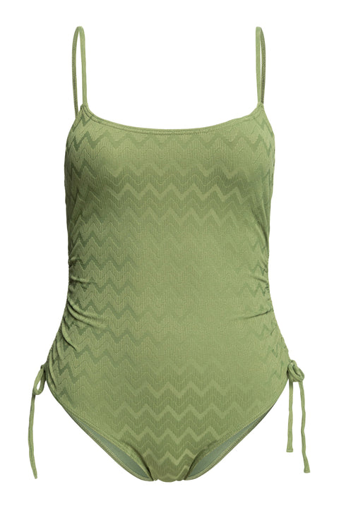 Roxy Current Coolness One-Piece Swimsuit - Loden Green - No Model