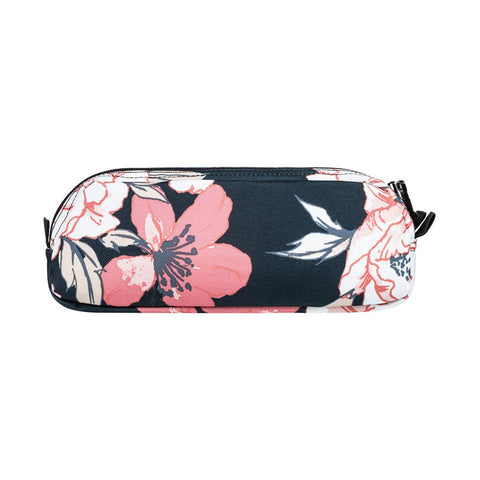 Roxy Da Rock Pencil Case - Anthracite S New Flowers