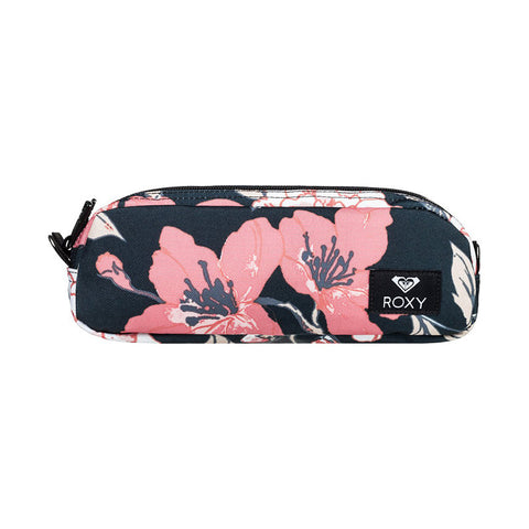 Roxy Da Rock Pencil Case - Anthracite S New Flowers