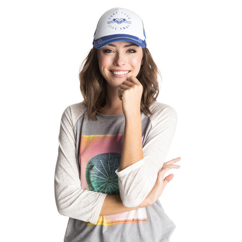 Roxy Dig This Trucker Hat - Dazzling Blue