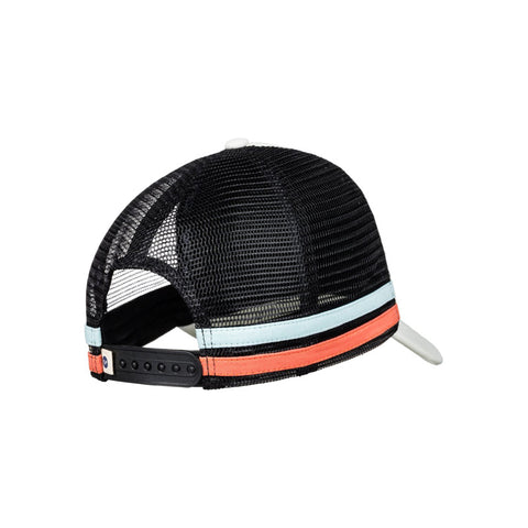 Roxy Dig This Paradise Flag Trucker Hat - Marshmallow