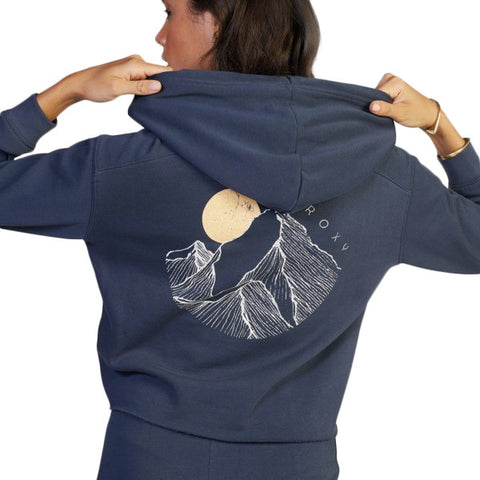 Roxy Easy Afternoon Hoodie - Mood Indigo