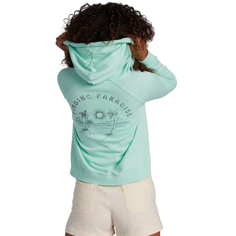 Roxy Easy Evening B Zip Hoodie -Brook Green