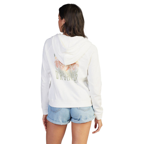 Roxy Easy Evening Hoodie - Snow White