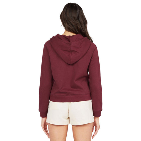 Roxy Easy Evening Zip Hoodie - Fig