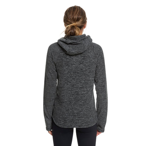 Roxy Electric Feeling 3 Zip Hoodie - Charcoal Heather