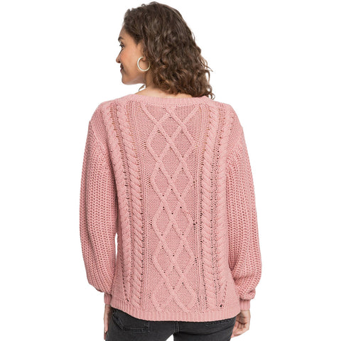 Roxy England Skies Sweater - Ash Rose