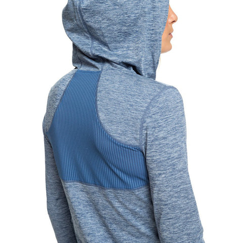 Roxy Every Little Things Zip-Up Sports Hoodie - True Navy