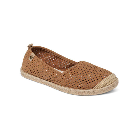 Roxy Flamenco Slip On Shoes - Tan
