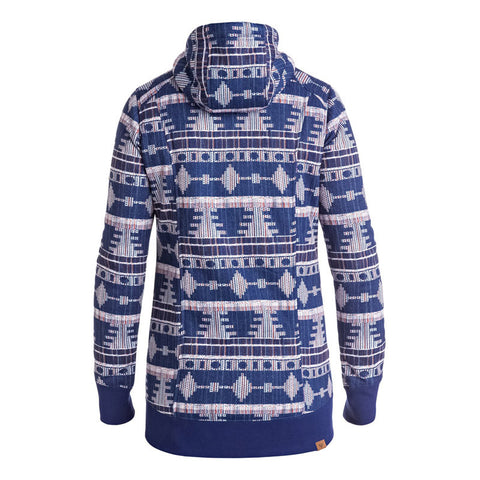 Roxy Frost Printed Zip Hoodie - Akiya Print