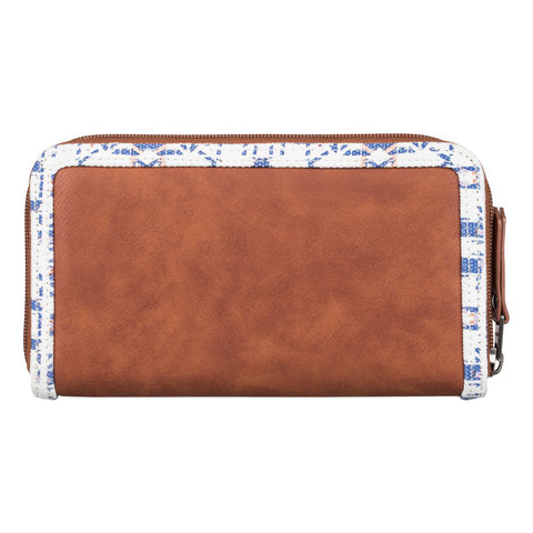 Roxy Get Away Too Zip Wallet - Camel